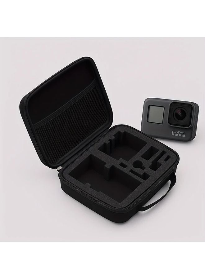 Black Portable Medium Sized Storage Bag For Gopro Hero And Xiaoyi Cameras - Image 2