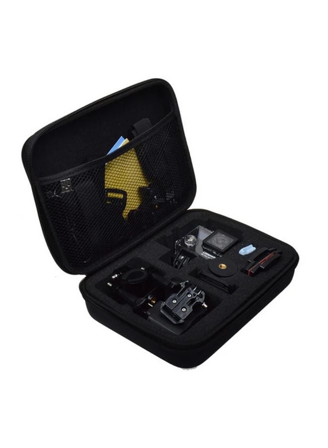 Black Portable Medium Sized Storage Bag For Gopro Hero And Xiaoyi Cameras - Image 3