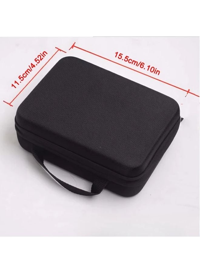Black Portable Medium Sized Storage Bag For Gopro Hero And Xiaoyi Cameras - Image 4