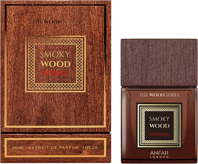عنفر أنفار ذا وود سيريز - عطر سموكي وود إنتنس، بخاخ عطر مركز للرجال، 3.4 أونصة - Image 1