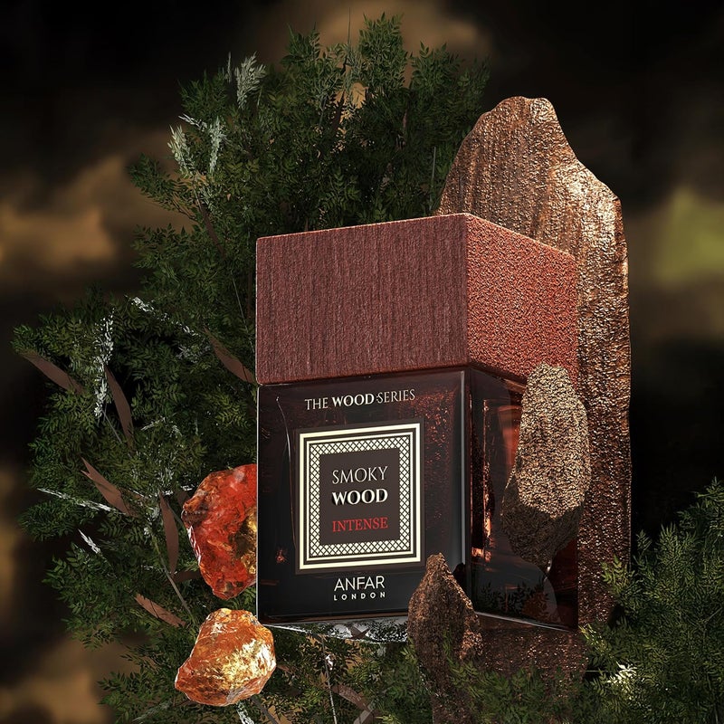 عنفر أنفار ذا وود سيريز - عطر سموكي وود إنتنس، بخاخ عطر مركز للرجال، 3.4 أونصة - Image 3