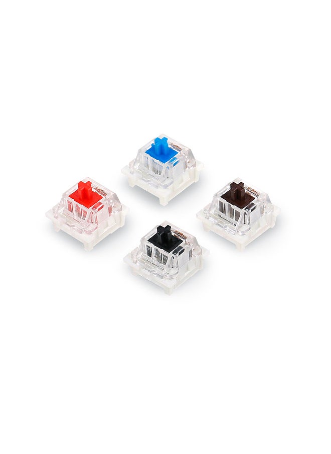 Generic General Mechanical Keyboard Shaft Switch Replaceable Mechanical Keyboard Switch OUTMU Mechanical Blue Switch 10PCS  - Image 2