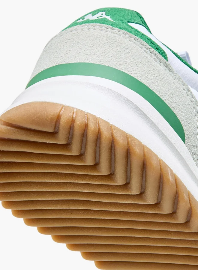 Kappa Boys' Panelled Sports Shoes with Lace-Up Closure