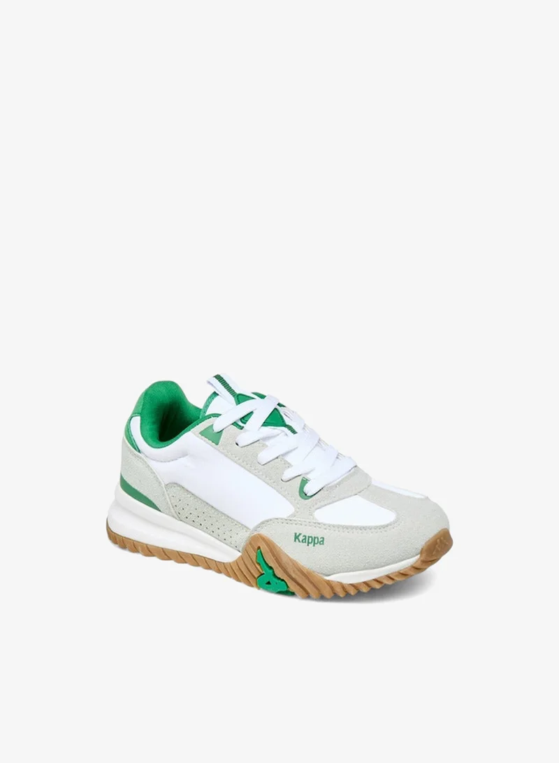 كابا أحذية رياضية للأولاد بنعل خارجي بنمط ألواح مع إغلاق برباط