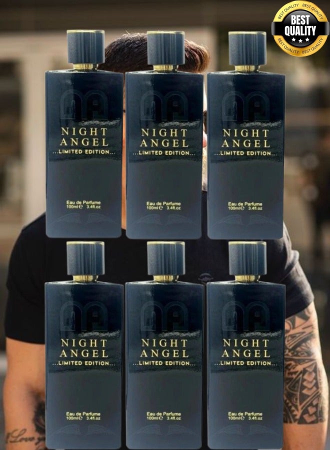 نايت أنجيل 6 قطع عطر نايت انجل ليمتد اديشن 100 مل - Image 1
