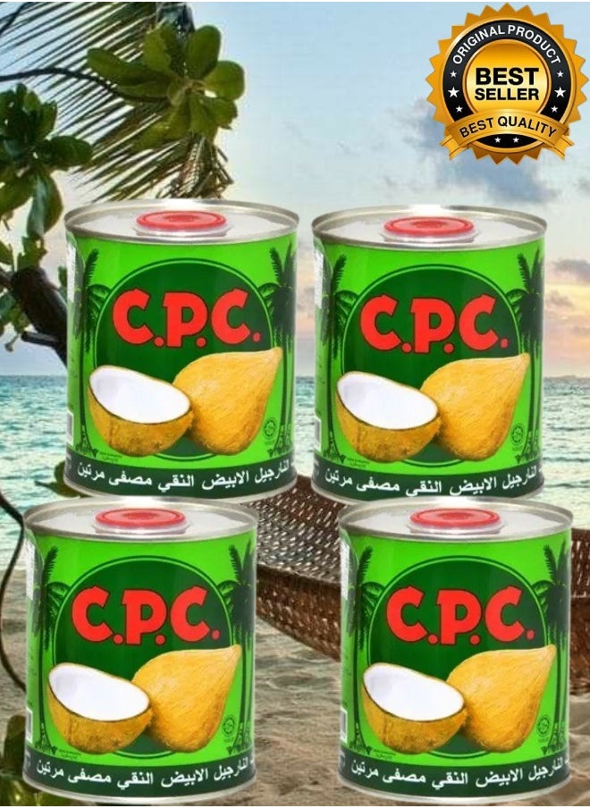 CPC 4 Pieces Cpc Natural Coconut Oil 680ML  - Image 1