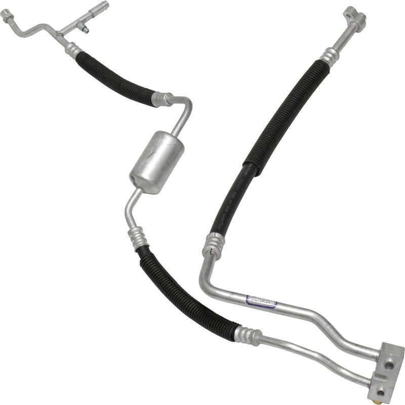 UAC HA 10409C A/C Manifold Hose Assembly, Silver/Black - Image 5