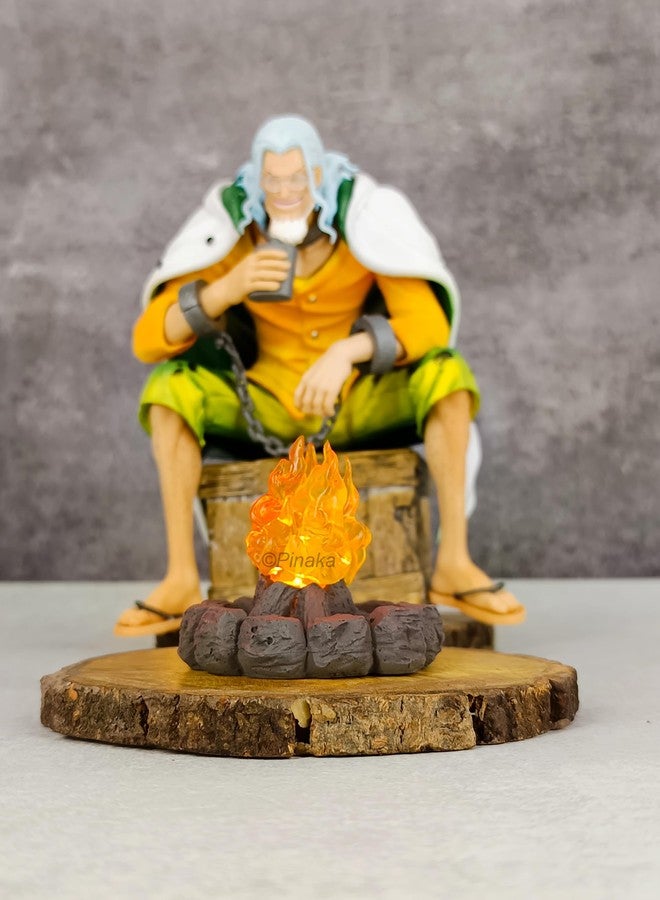 PINAKA One Piece Rayleigh 16 CM Anime Action Figure for Collection - Image 3