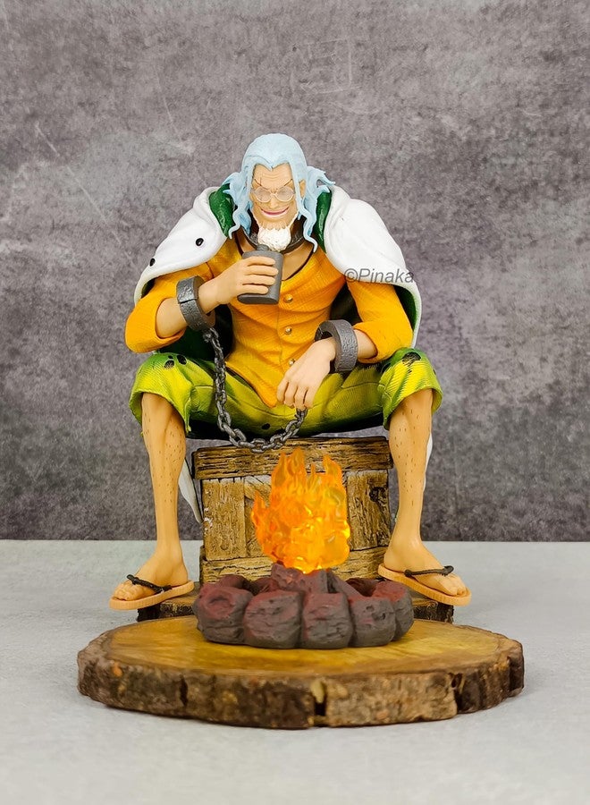 PINAKA One Piece Rayleigh 16 CM Anime Action Figure for Collection - Image 2