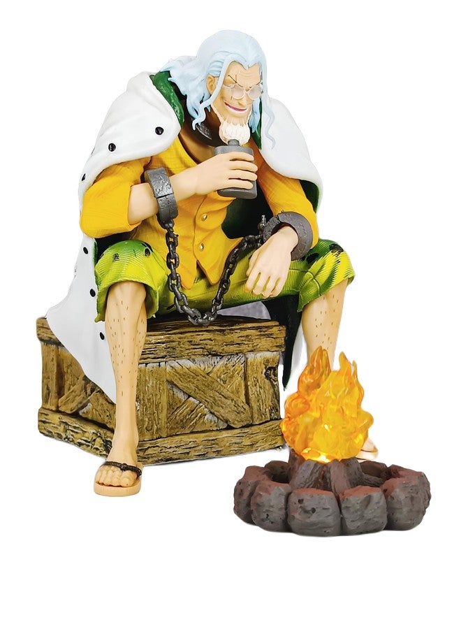 PINAKA One Piece Rayleigh 16 CM Anime Action Figure for Collection - Image 1