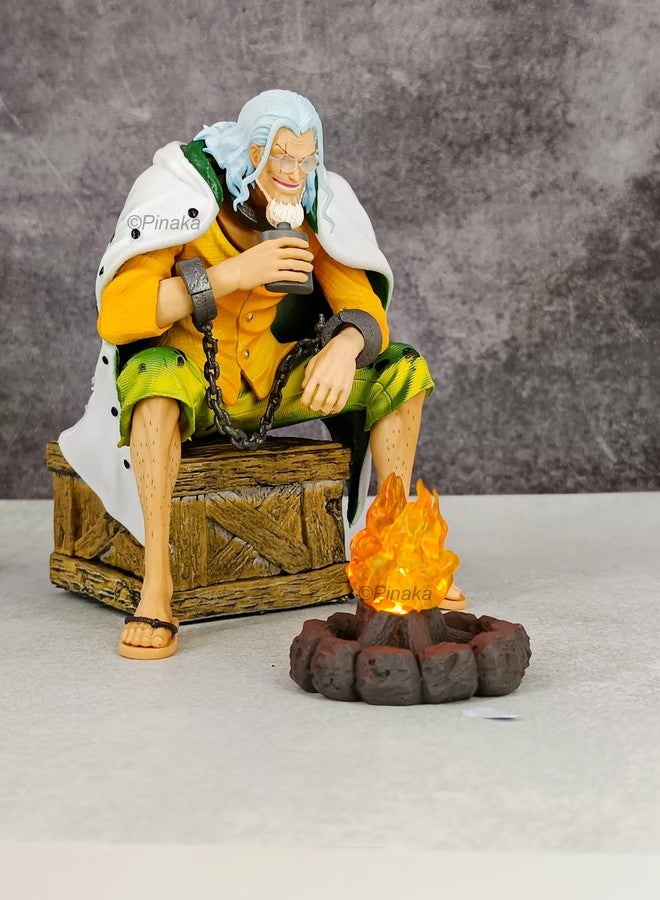 PINAKA One Piece Rayleigh 16 CM Anime Action Figure for Collection - Image 4