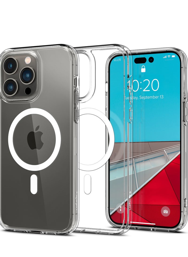 Denx Magnetic Case for iPhone 14 Pro Max [Shockproof & Slim] Clear Hard Back Cover with high-Grade Protection - Image 3
