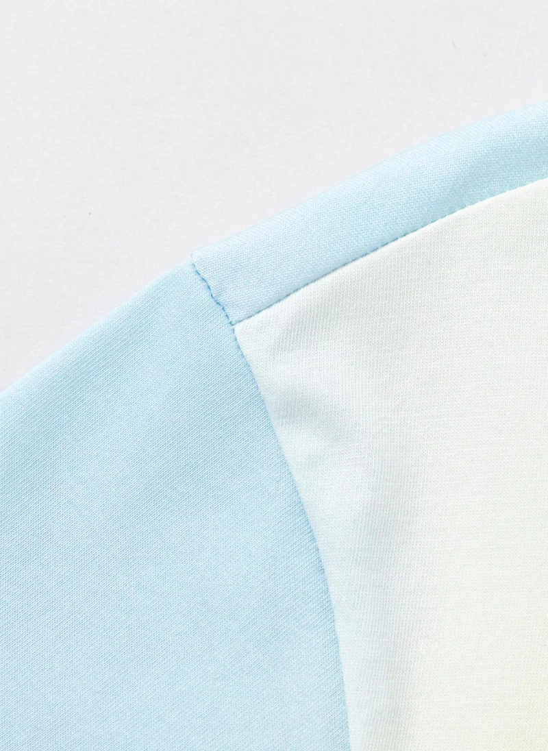 Balabala White Kids Boys Round v-neck short-sleeved T-shirt for Men | Best Price UAE