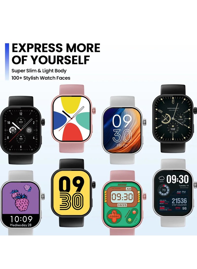 Zeblaze Btalk Plus Voice Calling Smartwatch 2.03 HD Color Display Health and Fitness Tracking Smart Watch for Men Women - Image 2