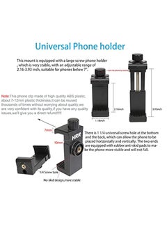 Hihonor Mobile Phone Chest Strap Harness Mount Head Strap Holder Kit for POV/VLOG,Cell Phone Clip Compatible with iPhone,Samsung,GoPro Hero  - Image 5