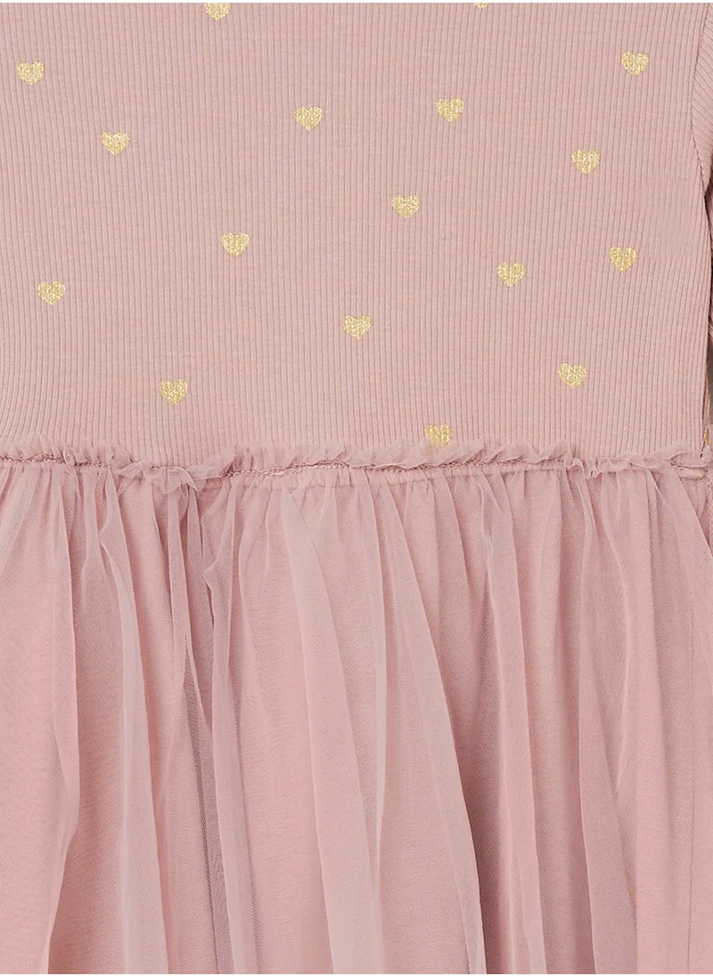 نيم ات Kids Embellished Ruched  Dress