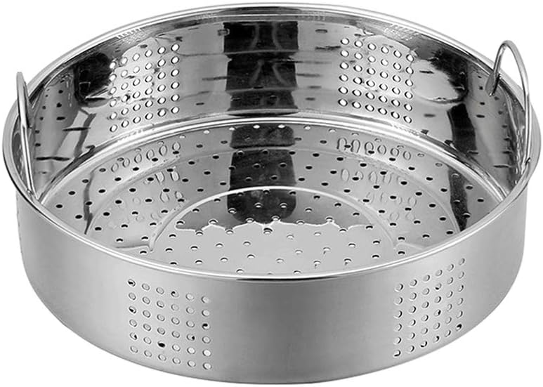 Dumpling Steamer Basket Dumpling Steamer Basket Stainless Steel Steamer Basket Food Steamer for Home Kitchen Restaurant 27cm L Pressure Cooker Steamer Basket Food Steamer Basket - Image 1
