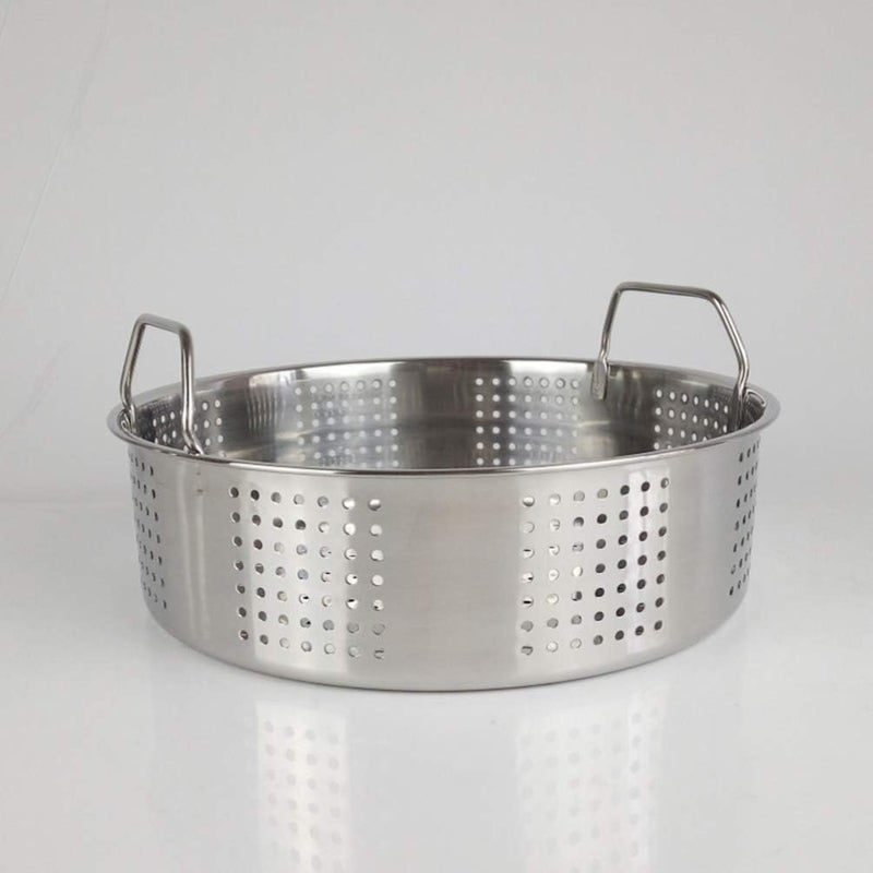 Dumpling Steamer Basket Dumpling Steamer Basket Stainless Steel Steamer Basket Food Steamer for Home Kitchen Restaurant 27cm L Pressure Cooker Steamer Basket Food Steamer Basket - Image 4