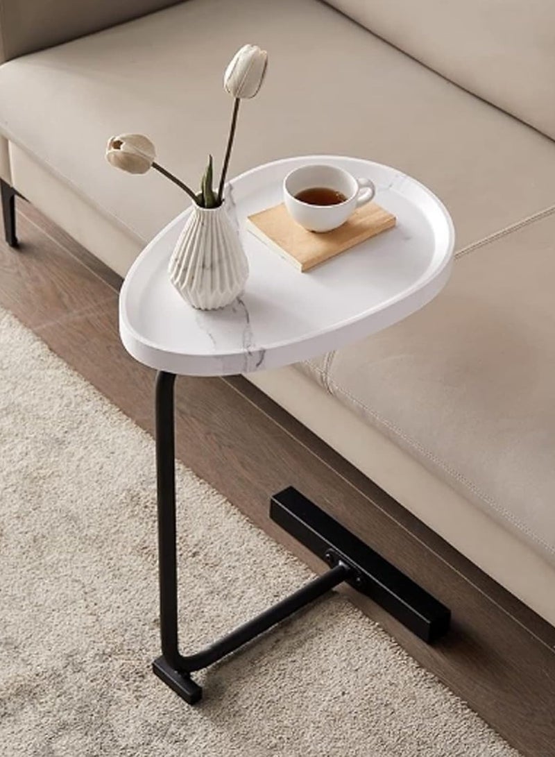 DubaiGallery Side table small coffee table sofa side cabinet mobile minimalist small corner table bedside table small bedside table small apar - Image 2