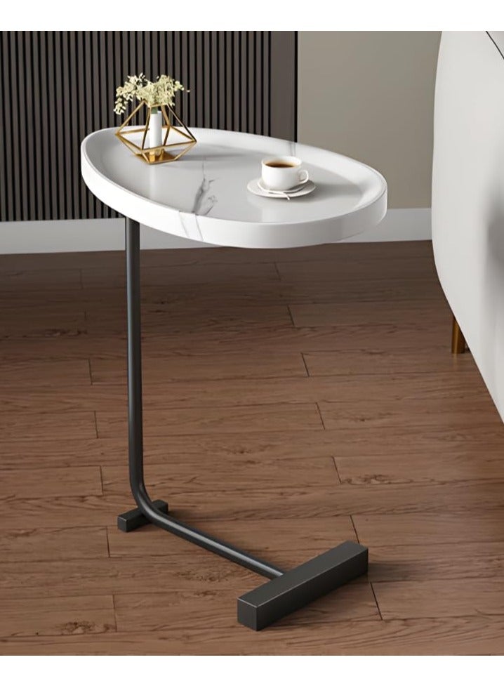 DubaiGallery Side table small coffee table sofa side cabinet mobile minimalist small corner table bedside table small bedside table small apar - Image 3