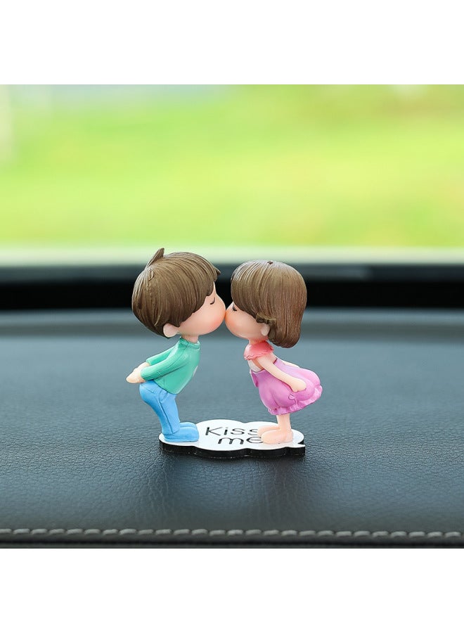 Internet Celebrity Car Ornaments Car Car Car Accessories Cute ing Couple Doll Electric Car Decoration Ornaments For Women