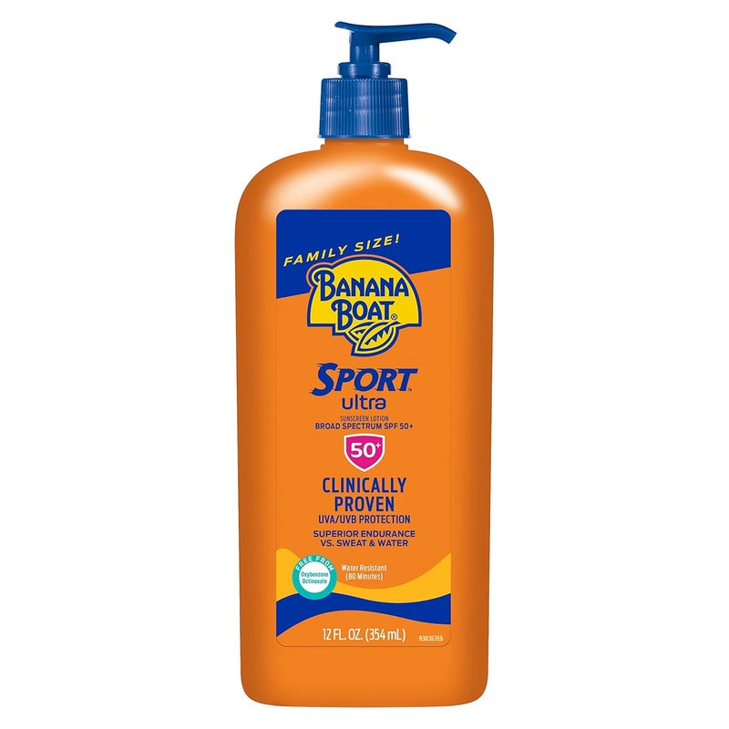 BANANA BOAT Banana Boat Ultra Sport Sunscreen Lotion New Formula SPF 50 12 Fl Oz Pack of 1 