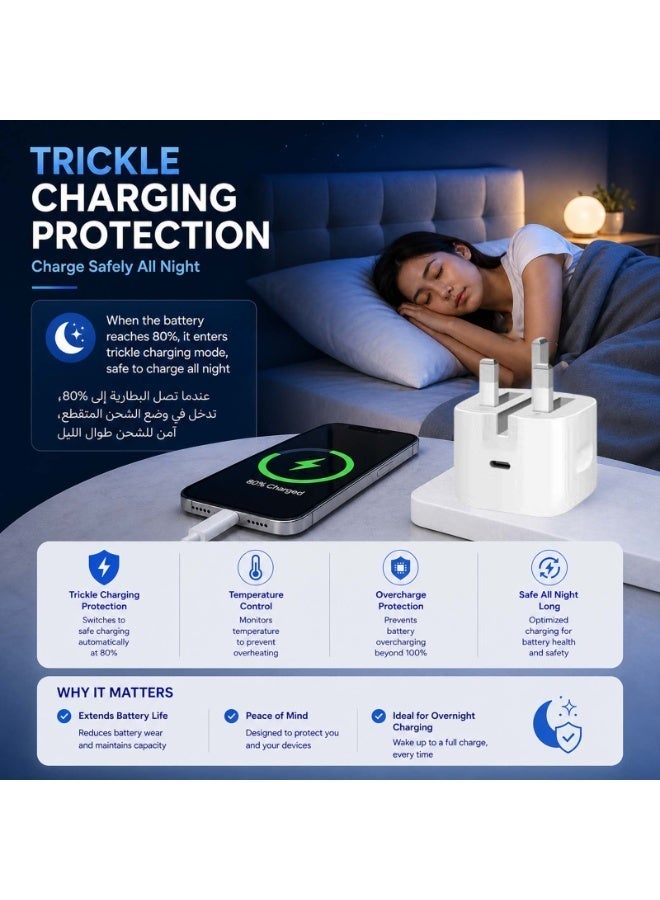 Nexloop 40W Dynamic Power Adapter with 60W Max USB-C Fast Charger for iPhone - Image 4