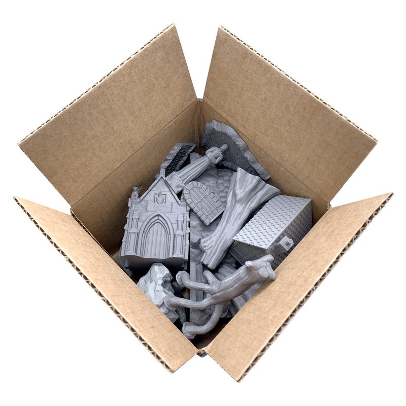 EnderToys Terrain Value Box - DND Terrain  28mm Miniature Wargaming  Tabletop RPGs  Wargame Scenery - Image 2
