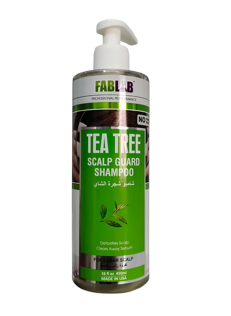 FabLab Tea Tree Shampoo for Clear Scalp 450ml