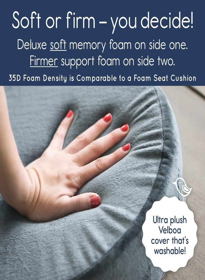 hiccapop Pregnancy Pillow Wedge for Belly Support | Maternity Wedge Pillow | Belly Wedge Pillow | Pregnancy Wedge Pillows Support Body, Legs, Back, Knees - Image 5