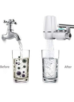 Filter Water System Filtration Water Faucet 7 Level Purification, Water Purifier, Tap Water Purifier Kitchen Faucet Washable Ceramic Percolator Mini Water Filter Rust Bacteria with 4 Replacement Filter - pzsku/ZF23AC7F46763396316DEZ/45/_/1730569685/4a5773f8-dcc6-433f-9ccc-1b695f12f3c9