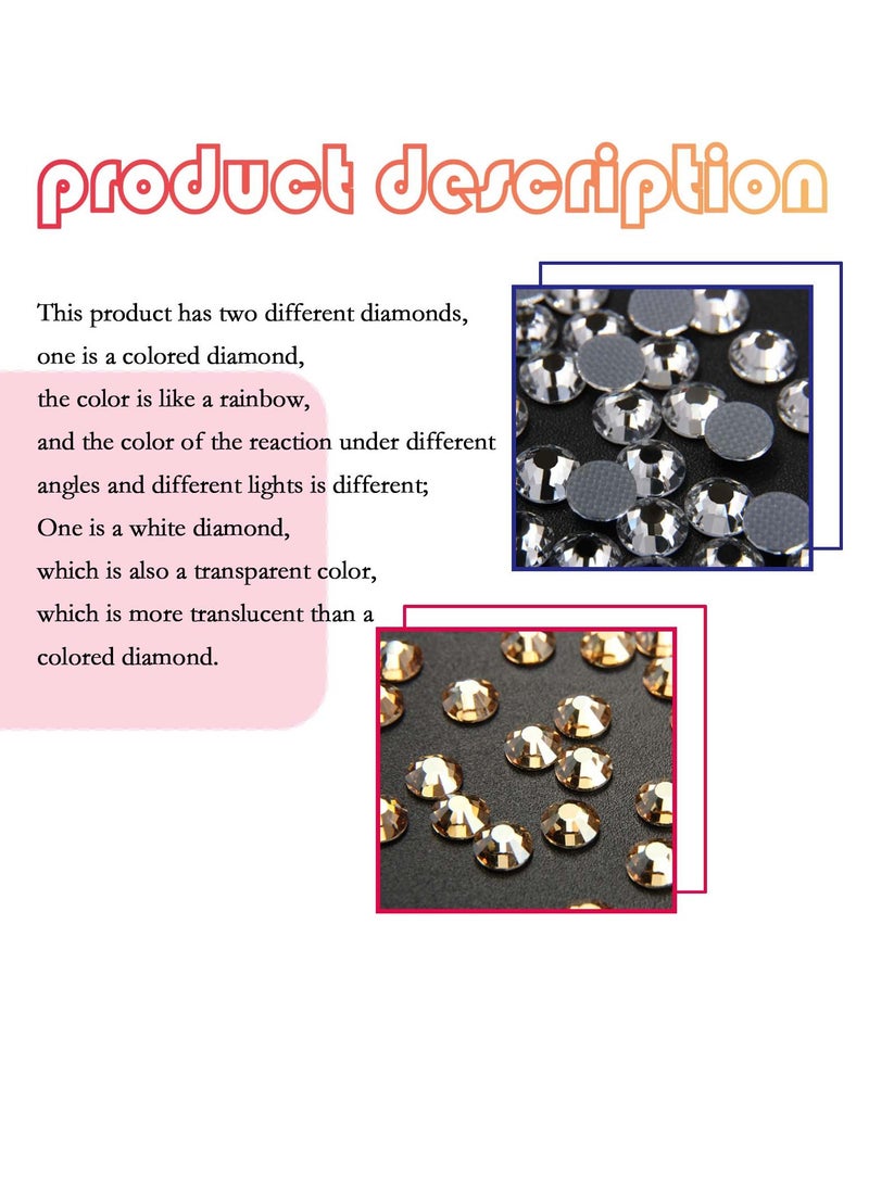 Jaysuing - DIY Tooth Gem Kit  Jewelry Kit Teeth Jewelry Gems Set Ornaments for Tooth Decoration - Image 1