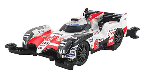 Tamiya 18652 1/32 Jr Racing Mini 4WD Toyota Gazoo Racing TS050 Kit, with MA Chassis - Image 1