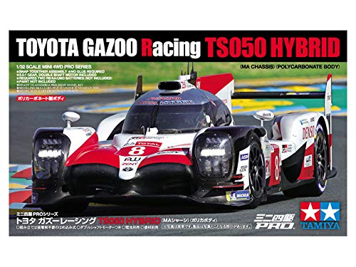 Tamiya 18652 1/32 Jr Racing Mini 4WD Toyota Gazoo Racing TS050 Kit, with MA Chassis - Image 5