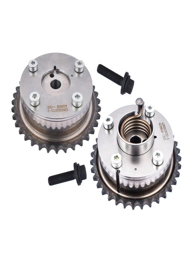 Flynsu Intake & Exhaust Camshaft Sprocket VVT Gear Replacement for 09-14 Toyota RAV4 Camry Highlander Sienna Avalon Venza 917-258, 917-259, 13050-0V011, 13050-36010, 13070-0V011, 13070-36010 - Image 1