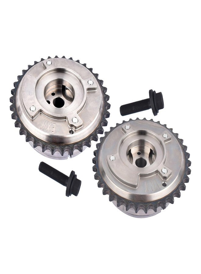 Flynsu Intake & Exhaust Camshaft Sprocket VVT Gear Replacement for 09-14 Toyota RAV4 Camry Highlander Sienna Avalon Venza 917-258, 917-259, 13050-0V011, 13050-36010, 13070-0V011, 13070-36010 - Image 2