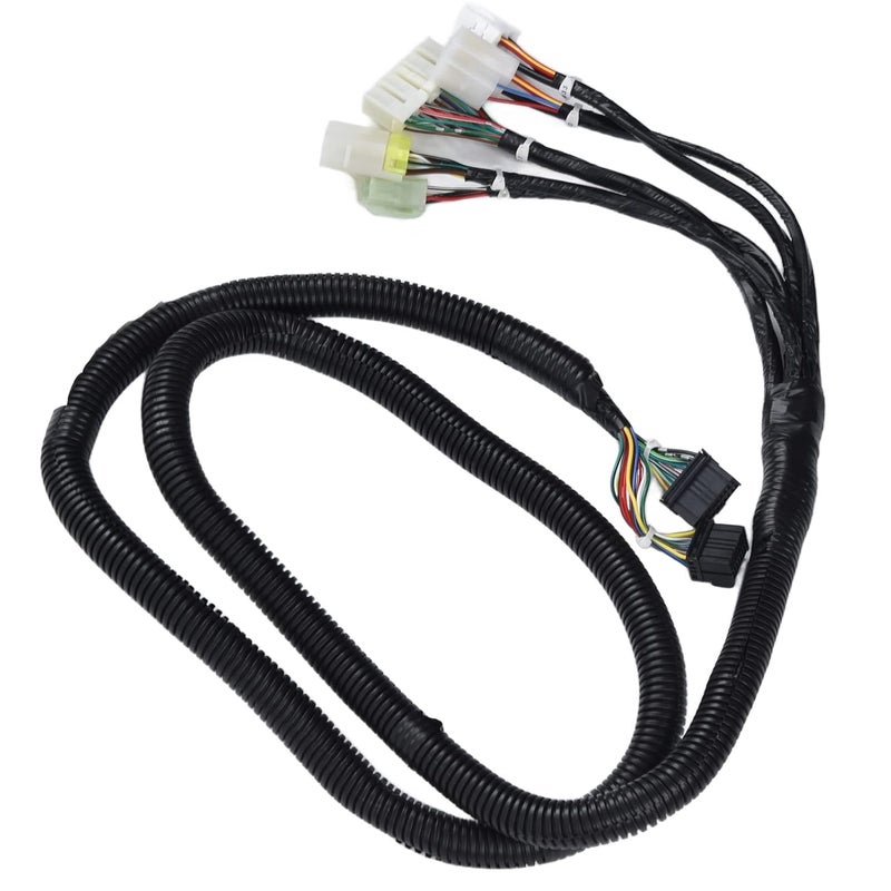 Budget friendly trendy design Walfront Wiring Harness 208‑979‑7550, Excavator Wiring Harness Panel Car Interior Panel Power Wire Accessory Replacement TOSD‑28‑040 Upgraded quality - Image 4