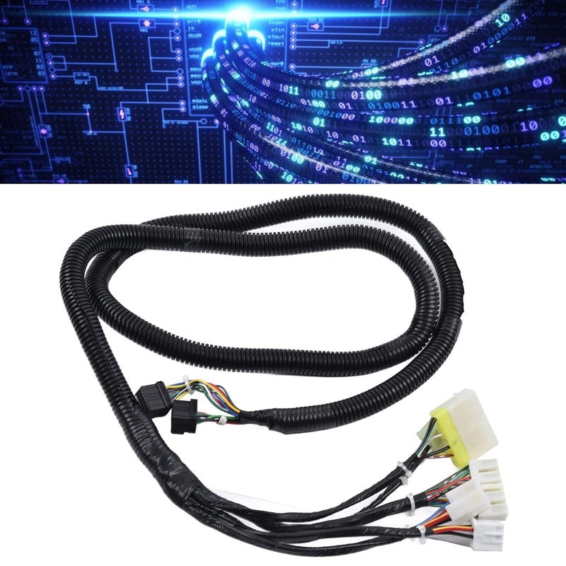 Budget friendly trendy design Walfront Wiring Harness 208‑979‑7550, Excavator Wiring Harness Panel Car Interior Panel Power Wire Accessory Replacement TOSD‑28‑040 Upgraded quality - Image 2