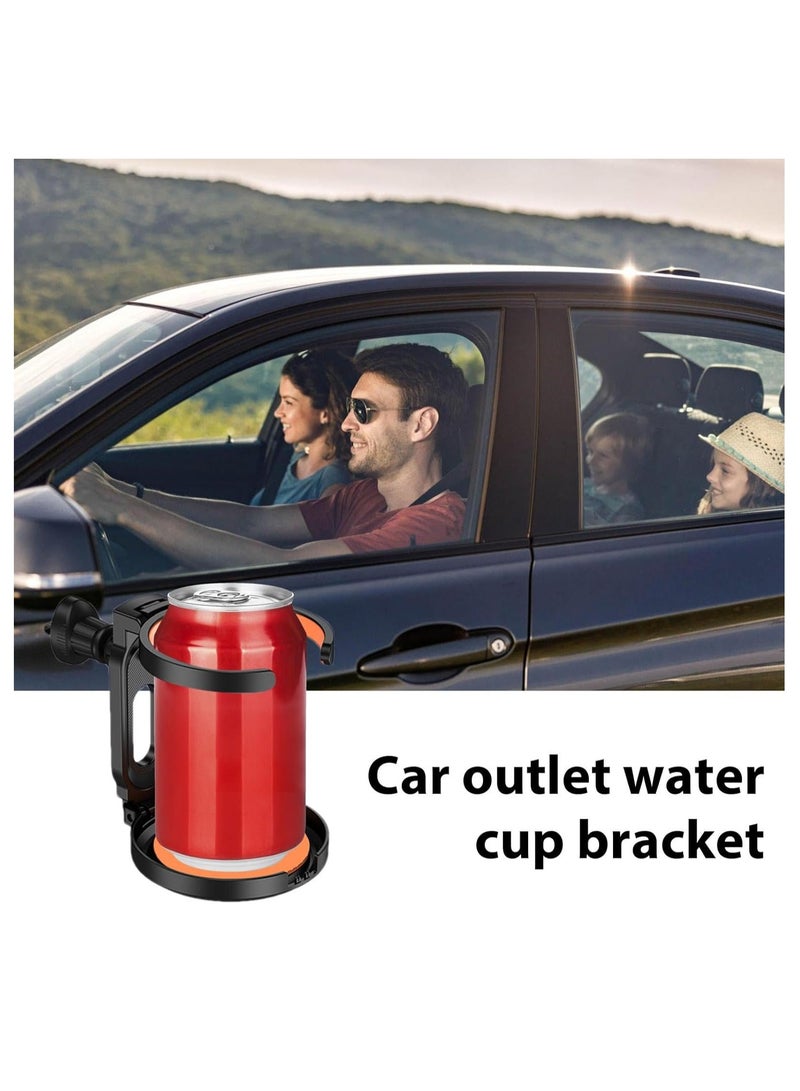 KASTWAVE Expandable Car Cup Holder, Cup Holder Extender Adapter, Space-Saving Cup Holder Expander, Secure Drink Holder, Car Cup Holder Tray, Automotive Cup Holders Anti-Slip Design, Adjustable Car Cup Holder - Image 5