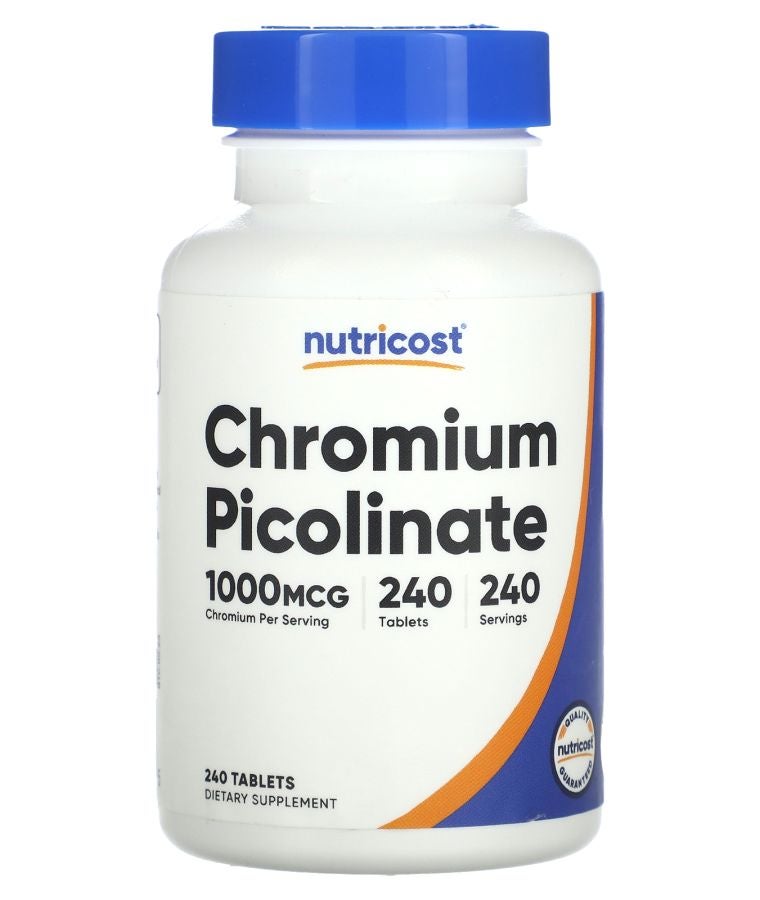 Chromium Picolinate 1000  mcg 240 Tablets