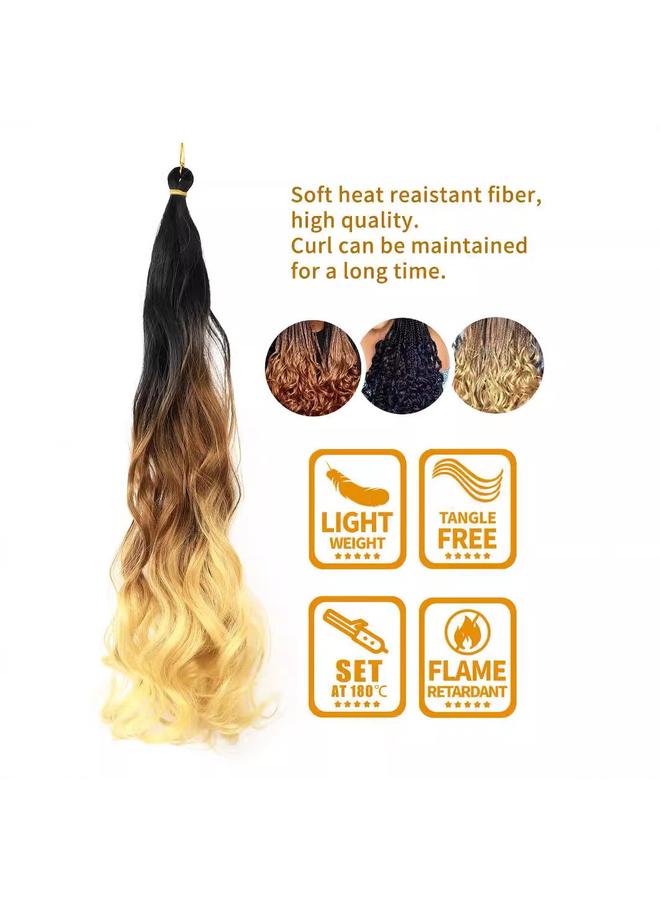 Bluejw 24inch Barrel Hook Hair African French Spiral Large Roll Loose Spiral French Pony Curly - Image 5