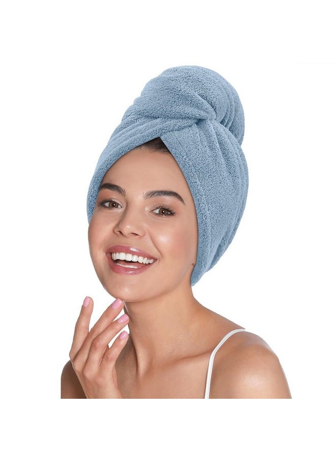 Mush - Mush Bamboo Hair Towel | Ultra Soft, Absorbent & Anti Microbial Hair Wrap | Quick Drying 500 GSM Bamboo Towel for Hair - Image 1