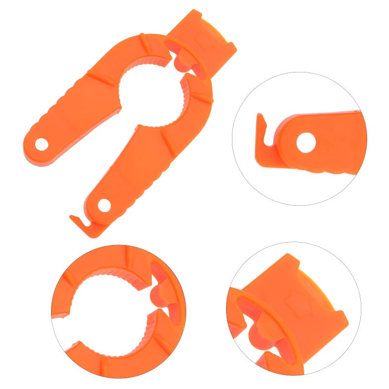 DonLeeving 4 PACK Multifunctional Kitchen Bottle Opener Adjustable Easy Grip Bottle Jar Opener Orange Can Opener Use for Elderly Weak Hands and Arthritic - Image 3