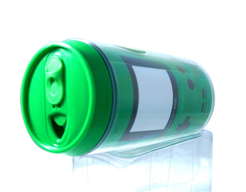 Just Funky Nintendo Green Game Boy 10oz Plastic Travel Can - Image 4