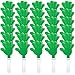 Leitee 50 Pcs 75 Inch GreenWhite Hand Clapper Plastic Noise Makers for Sporting Events St Patricks Party Hand Clappers Noisemakers for St Patricks Day Party Favors Birthday Sports Game Celebration - Image 2