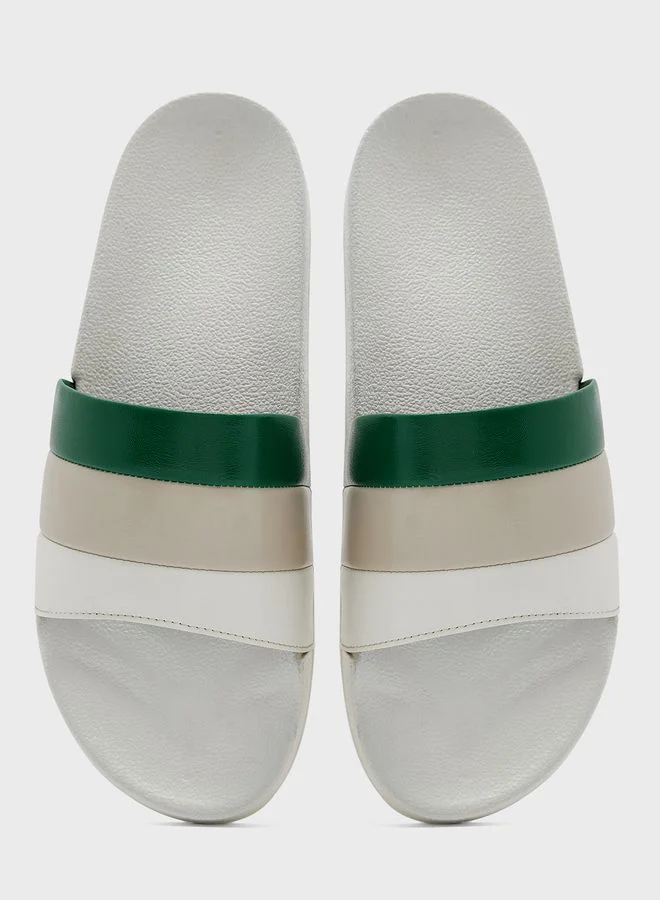 Seventy Five Colour Block Casual Slides