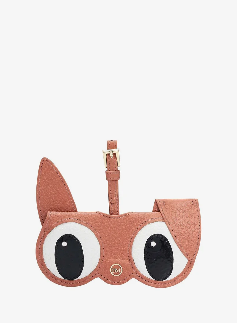 Da Milano Wax Leather Spectacle Case - Terracotta