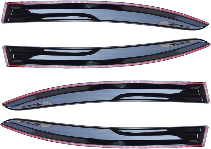 SEBLAFF 4PCS Side Window Vent Visor Sun Wind Rain Guard Deflectors for 2006-2011 Honda Civic - Image 3