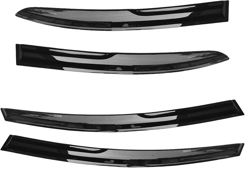 SEBLAFF 4PCS Side Window Vent Visor Sun Wind Rain Guard Deflectors for 2006-2011 Honda Civic - Image 2