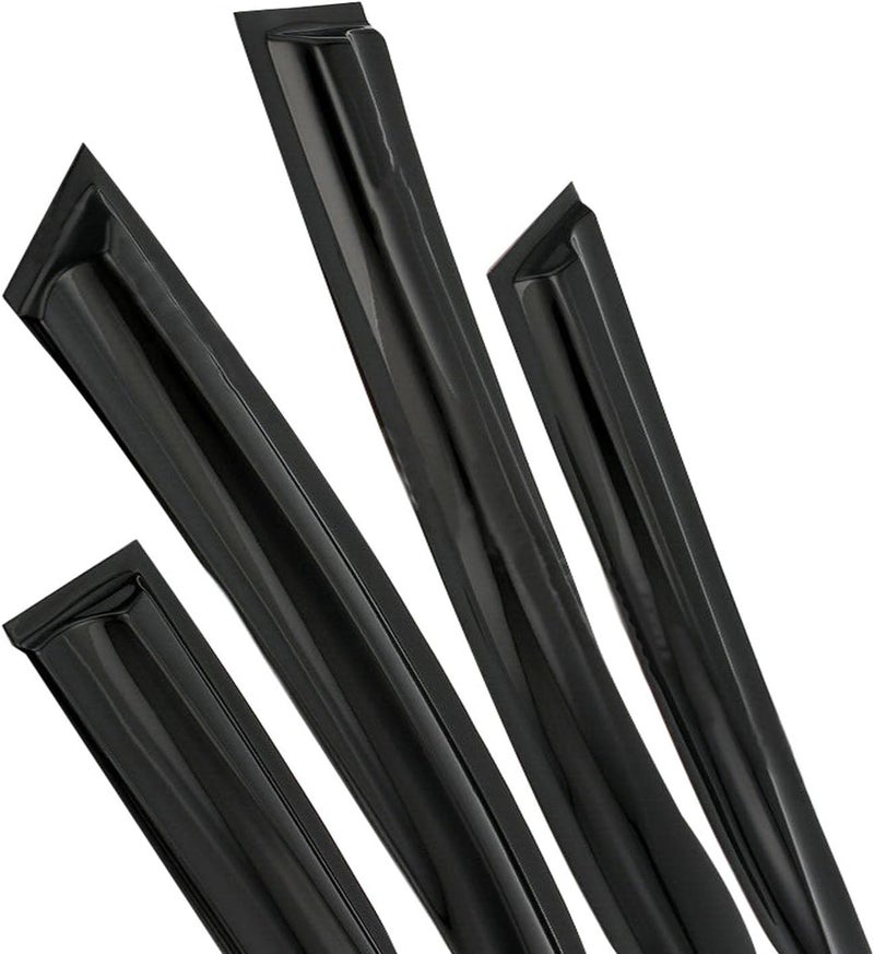 SEBLAFF 4PCS Side Window Vent Visor Sun Wind Rain Guard Deflectors for 2006-2011 Honda Civic - Image 4